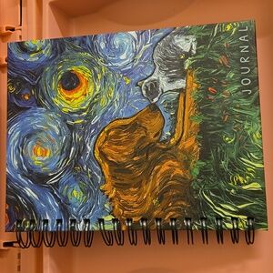 🇺🇸SALE Aja Tier Golden Retriever and cat journal 🎨 🖌